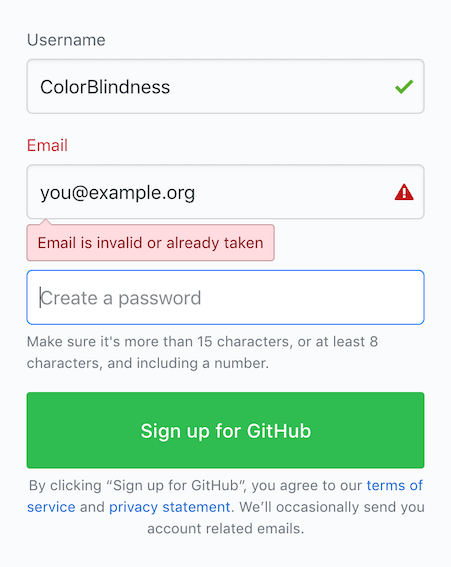 Github login