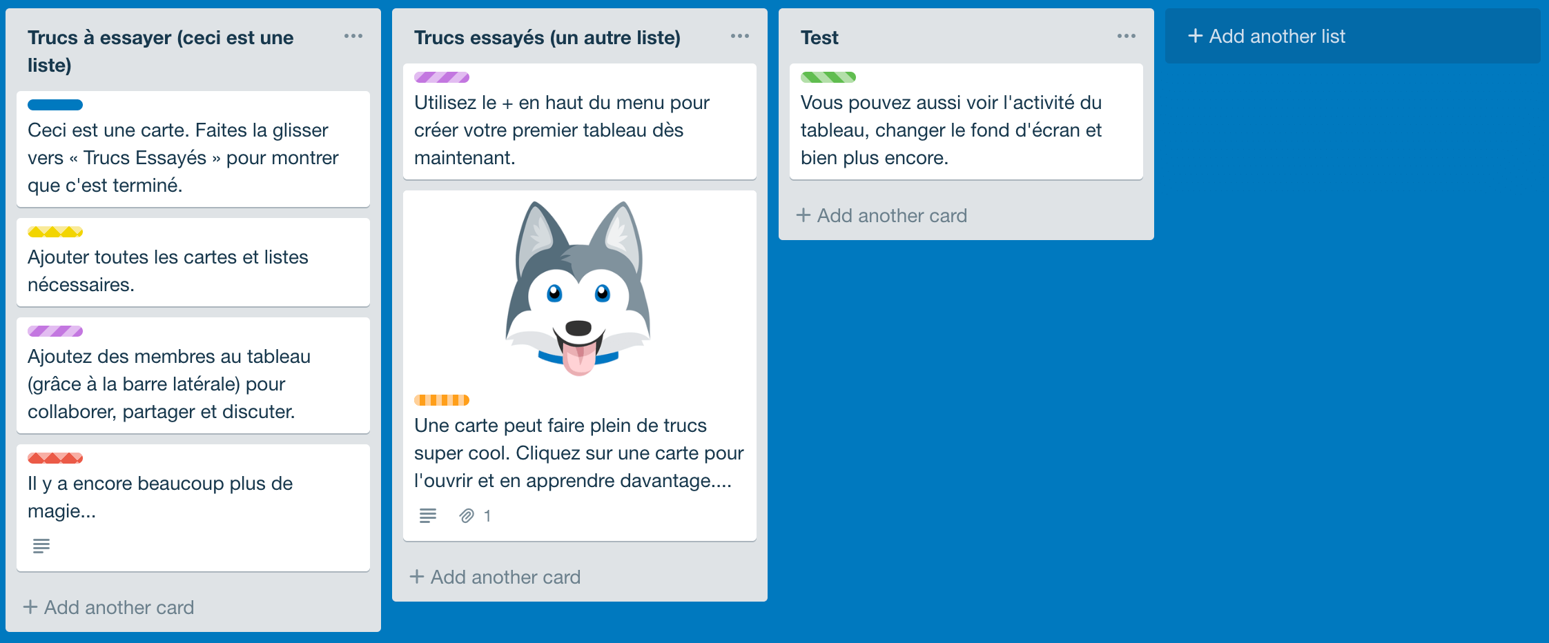 Trello Color blind mode